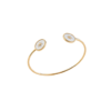 Ophelia Bangle in 18K Gold Plated