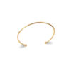 Load image into Gallery viewer, Mystigrey Margot R2 18K Gold Plated Bangle for Women 56cm
