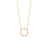 Lacy Necklace in 925 Sterling Silver Plated Rhodium or 18K Gold Plated