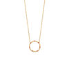 Mystigrey Lacy 18K Gold Plated and .925 Sterling Silver Plated Rhodium Necklace for Women Red, Turquoise, White