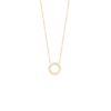 Mystigrey Tara 18K Gold Plated and .925 Sterling Silver Plated Rhodium Necklace for Women