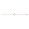 Ashley Circle Bracelet in 18K Gold Plated