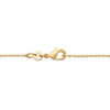 Full Square Necklace in 18K Gold Plated, view 2