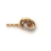 Chantel Necklace in 925 Sterling Silver Plated Rhodium or 18K Gold Plated, view 3