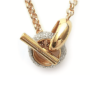 Chantel Necklace in 925 Sterling Silver Plated Rhodium or 18K Gold Plated, view 4