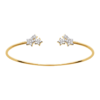 Load image into Gallery viewer, Mystigrey Stella 18K Gold Plated Star Bangle for Women with Cubic Zirconia
