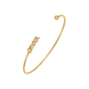 Milena Amour Bangle in 18K Gold Plated