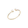 Jessica Square Bangle in 18K Gold Plated
