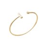 Load image into Gallery viewer, Mystigrey Jessica 18K Gold Plated Bangle for Women with Cubic Zirconia
