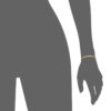 Hannah Crown Bangle in 18K Gold Plated, view 3