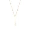 Load image into Gallery viewer, Mystigrey Brooke 18K Gold Plated Long Necklace for Women with Cubic Zirconia
