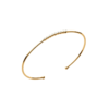 Mystigrey LIberty 18K Gold Plated Bangle for Women with Cubic Zirconia