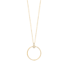 Mystigrey Chloe 18K Gold Plated Necklace for Women N7 with Cubic Zirconia