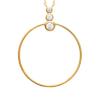 Chloe N7 Necklace in 18K Gold Plated, view 2