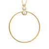 Load image into Gallery viewer, Mystigrey Chloe 18K Gold Plated Necklace for Women N7 with Cubic Zirconia
