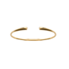 Liberty Modern Bangle in 18K Gold Plated, view 2