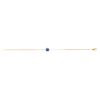 Alizee Marina Blue Bracelet in 18K Gold Plated