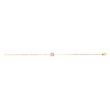Alizee Lilly Pink Bracelet in 18K Gold Plated