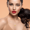 Alizee Maya Necklace in 18K Gold Plated, view 2