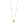 Sunny Sunflower Necklace in 18K Gold Plated