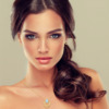 Mystigrey Sarah 18K Gold Plated Necklace for Women With Aqua Blue Agate