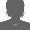 Montana Necklace in 925 Sterling Silver Plated Rhodium or 18K Gold Plated, view 9