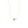 Montana Necklace in 925 Sterling Silver Plated Rhodium or 18K Gold Plated