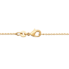 Mystigrey Alyssa 18K Gold Plated Necklace for Women Gold Black Agate