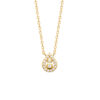 Amandine Necklace in 925 Sterling Silver Plated Rhodium or 18K Gold Plated