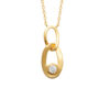 Load image into Gallery viewer, Mystigrey Nyla .925 Sterling Silver Plated Rhodium and 18K Gold Plated Necklace
