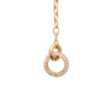 Oralie Necklace in 925 Sterling Silver Plated Rhodium or 18K Gold Plated