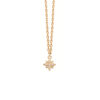 Flower Necklace in 18K Gold Plated