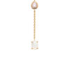Mystigrey Adelaide 18K Gold Plated Long Necklace White Pink