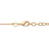 Mystigrey Adelaide 18K Gold Plated Long Necklace White Pink