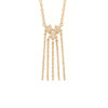 Polaris Tristar Long Necklace in 18K Gold Plated