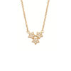 Polaris Tristar Necklace in 18K Gold Plated