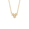 Mystigrey Polaris Tristar 18K Gold Plated Necklace Cubic Zirconia