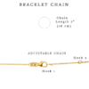 Mystigrey Clover 18K Gold Plated Bracelet for Women