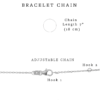 Mina Bracelet in 925 Sterling Silver Plated Rhodium, view 3