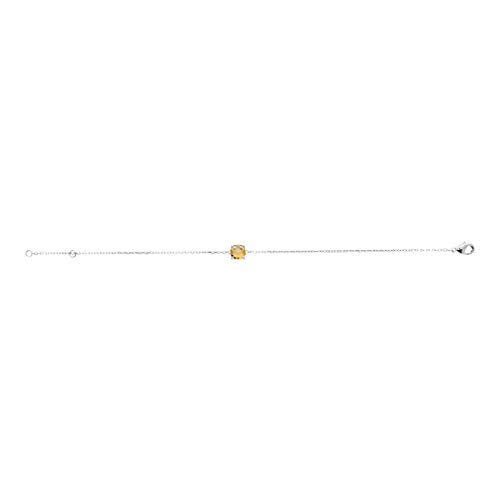 Alizee Lilly Bracelet in 925 Sterling Silver Plated Rhodium, view 6