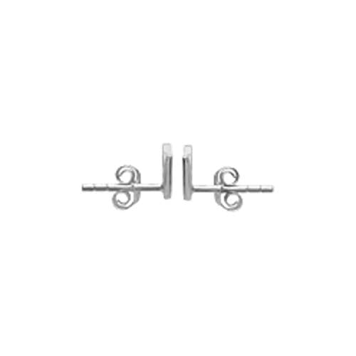 Aria V Earrings in 925 Sterling Silver Plated Rhodium or 18K Gold Plated, view 10