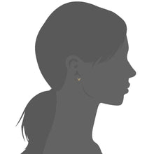 Load image into Gallery viewer, Mystigrey Aria .925 Sterling Silver Plated Rhodium V Earrings
