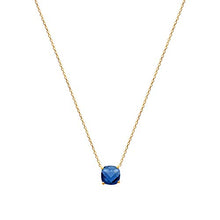 Load image into Gallery viewer, Mystigrey Alizee Gemma .925 Sterling Silver Plated Rhodium Light Blue Pendant for Women
