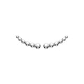 Olivia Climber Earrings in 925 Sterling Silver Plated Rhodium or 18K Gold Plated, view 8