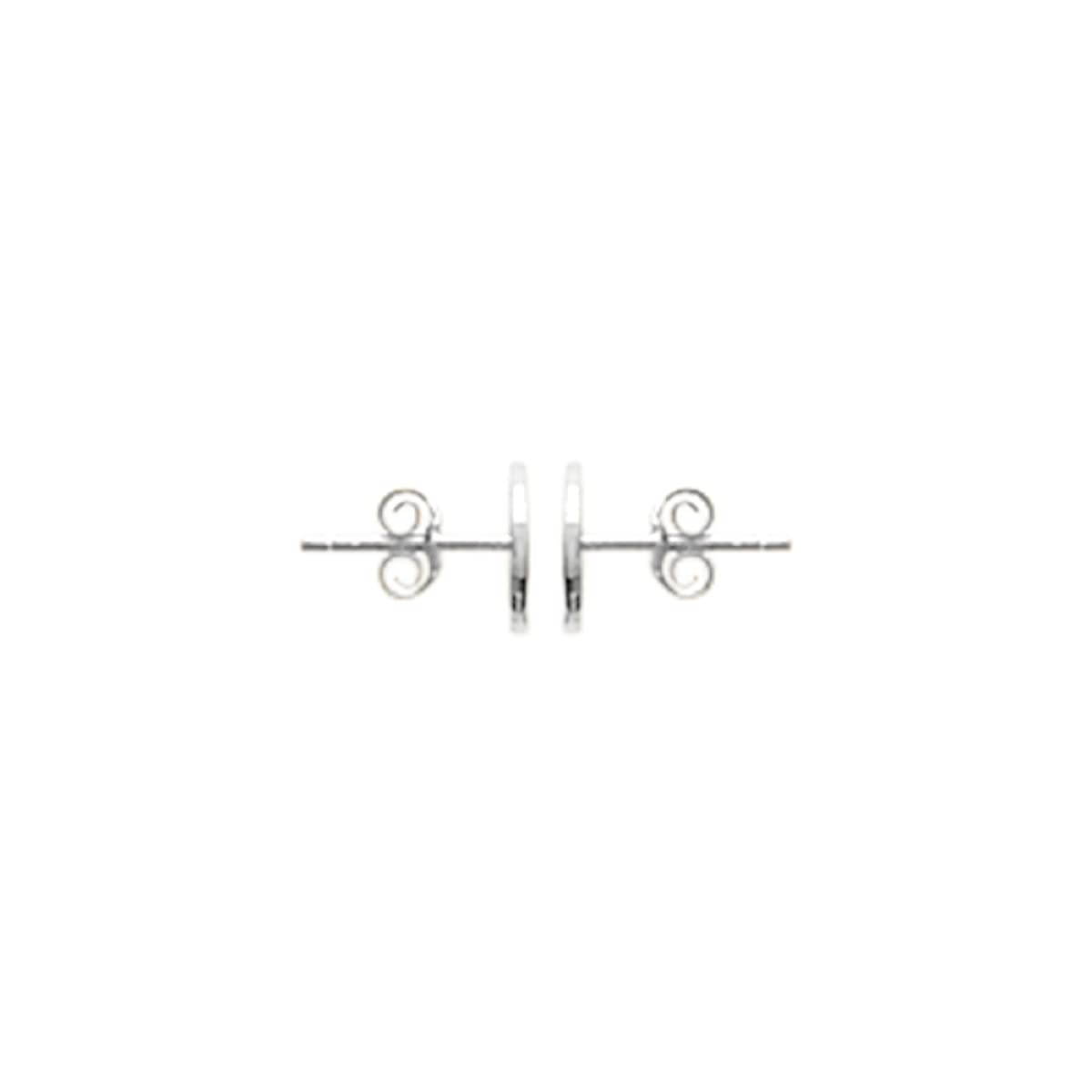 Ava Dangle Earrings in 925 Sterling Silver Plated Rhodium or 18K Gold Plated, view 9