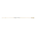 Stella Bracelet in 925 Sterling Silver Plated Rhodium or 18K Gold Plated
