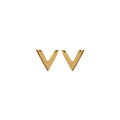 Aria V Earrings in 925 Sterling Silver Plated Rhodium or 18K Gold Plated