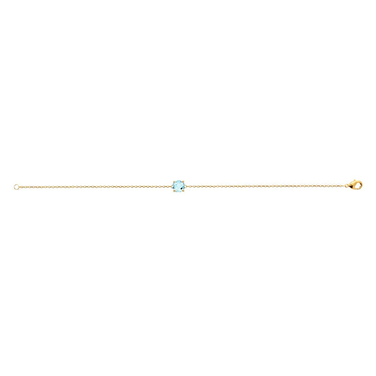Alizee Gemma Pendant in 925 Sterling Silver Plated Rhodium or 18K Gold Plated