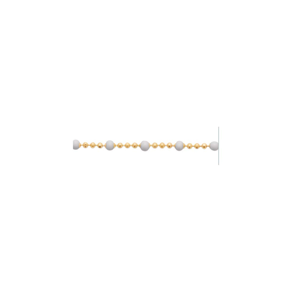 Georgette Necklace in 18K Gold Plated, view 12