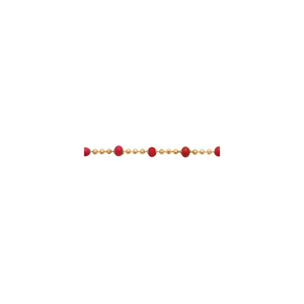 Georgette Necklace in 18K Gold Plated, view 9